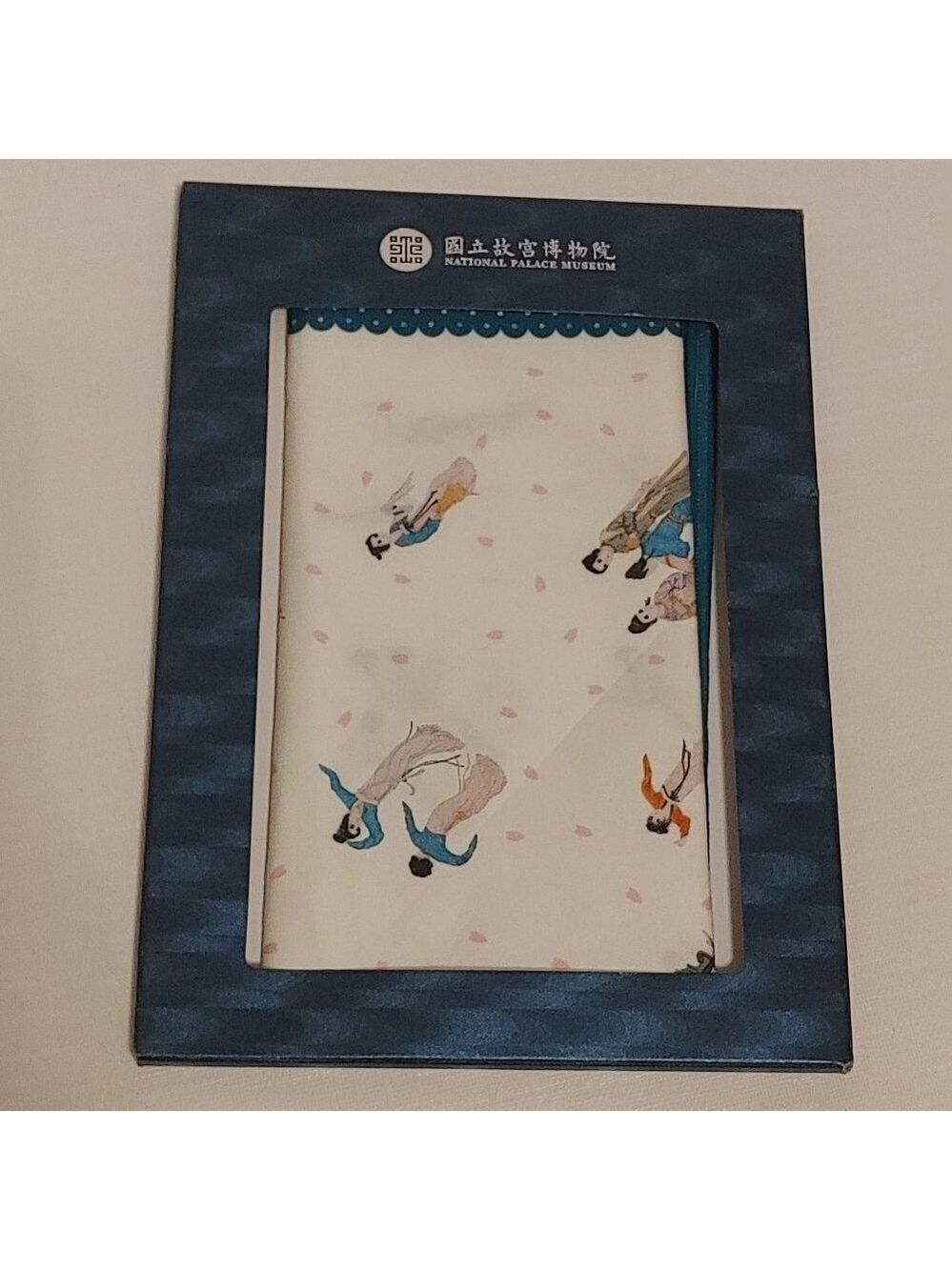 National Palace Museum - Spring Dawn in the Han Palace Handkerchief - Blue BNIP